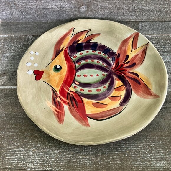 Under the sea hand painted serving sets - Picture 7 of 7